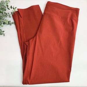 NWOT Double Take Woman’s Petit Tummy Control Pants Blood orange color